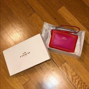Brand new authentic coach wristlet
